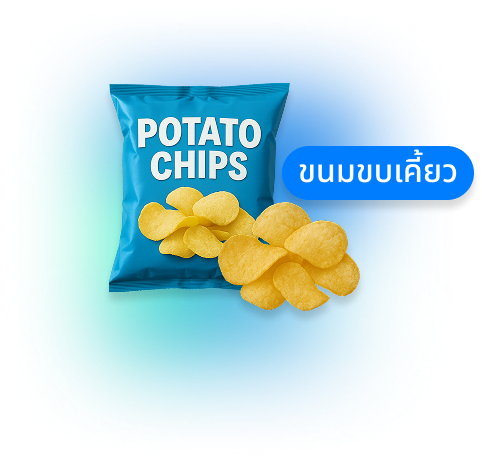 ภาพขนมขบเคี้ยวและของว่าง