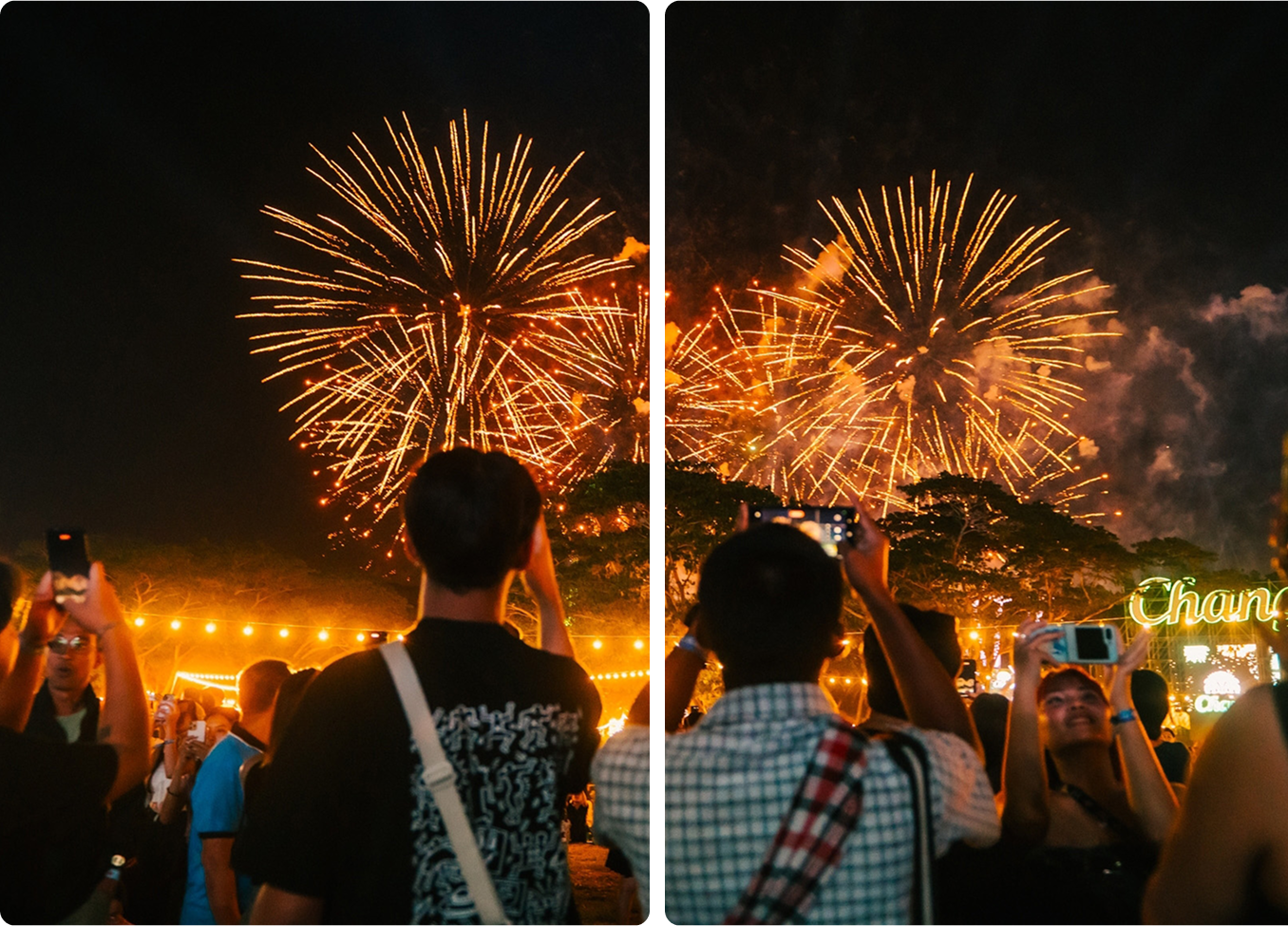 ภาพผู้เข้าชมงานเทศกาลดนตรี Big Mountain Music Festival ที่เขาใหญ่