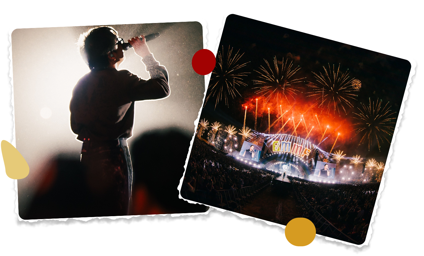 ภาพบรรยากาศการแสดงในงานเทศกาลดนตรี Big Mountain Music Festival ที่เขาใหญ่